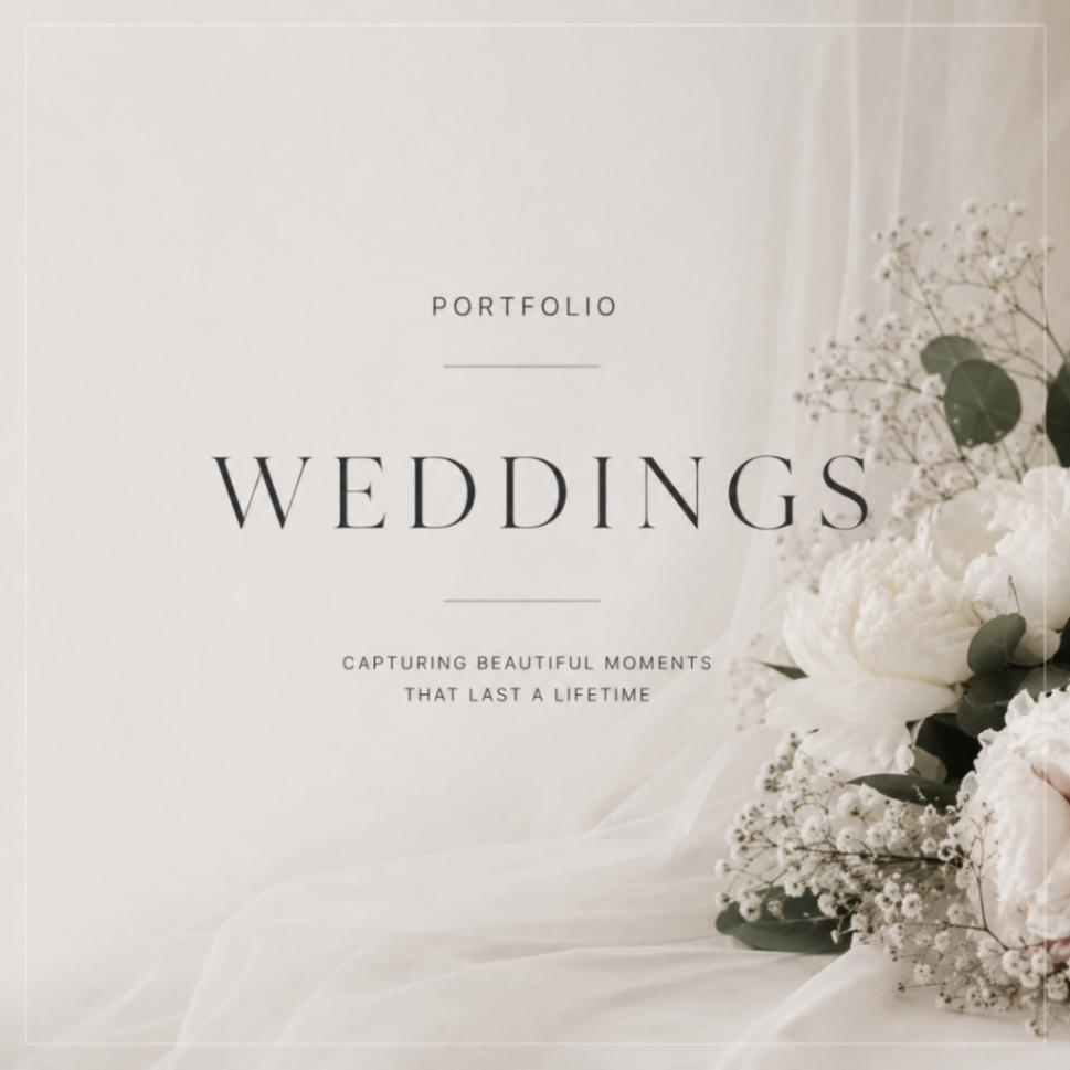 Portfolio — Weddings