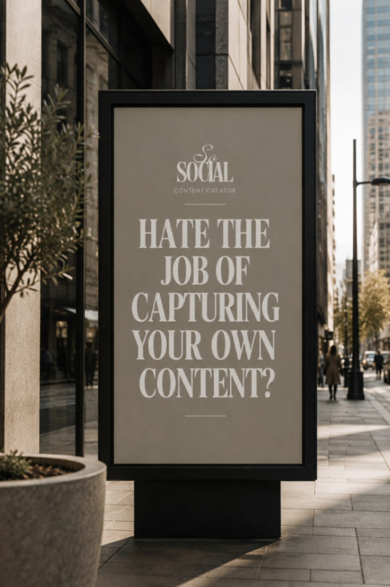So Social — Hate the job of capturing your own content?